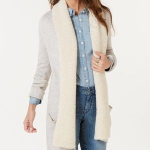 Style and Co Long Cardigan Sweater Coat